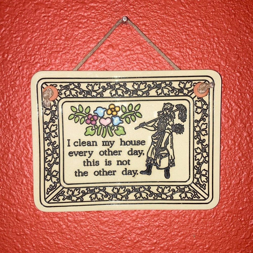 Trinity ceramic plaque